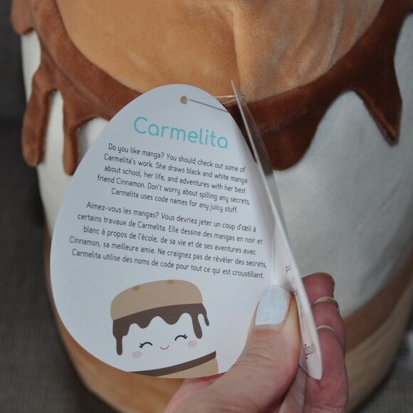 NEW 12" Carmelita SMORE 2021 FOOD Squad Squishmallow Plush Pillow - Picture 6 of 6